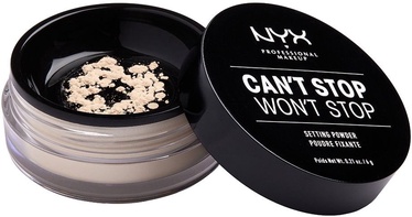 Рассыпчатая пудра NYX Can't Stop Won't Stop 01 Light, 6 г