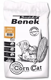 Kaķu pakaiši organiskās (cementējošās) Super Benek Classic Corn, 35 l