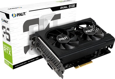 Videokarte Palit GeForce RTX 3050 NE63050018P1-1070D, 8 GB, GDDR6