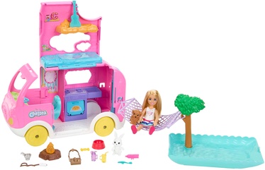 Lėlė Mattel Barbie Chelsea Camper HNH90, 12 cm