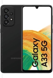 Mobilusis telefonas Samsung Galaxy A33 5G, juodas, 6GB/128GB