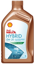 Mootoriõli Shell 0W - 20, sünteetiline, sõiduautole, 1 l