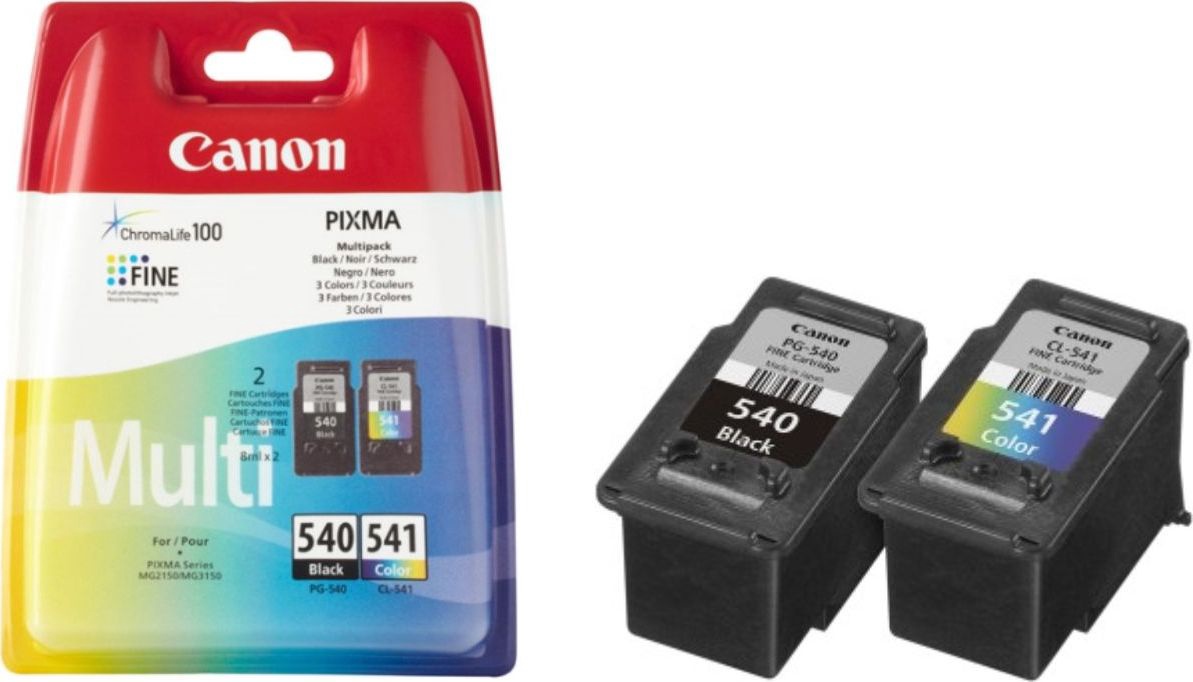 Compatible for PG-540 CL-541 540 541 Ink Cartridge, Suitable for Canon  MG2150 MG2250 MG3150 MG3250 MG4150 MG4250 MX375 MX435 MX515 Printer 3*Black