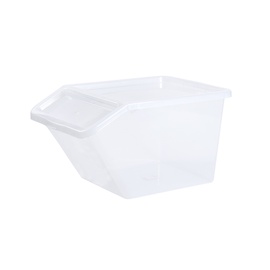 Daiktadėžė Okko Basic Box, 40 l, skaidri, 57.5 x 39.5 x 31.3 cm