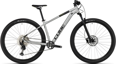 Velosipēds kalnu Cube Attention SLX, 29 ", 18" (44.45 cm) rāmis, sudraba/zaļa