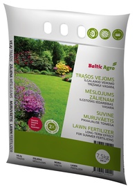 Mēslojums zālienam Baltic Agro Summer, granulēts, 7.5 kg