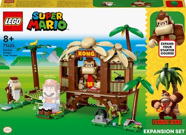 Konstruktors LEGO® Super Mario™ Donkey Kong namiņš kokā: paplašinājuma maršruts 71424, 555 gab.