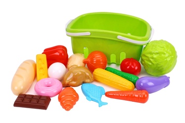 Rotaļlietu ēdienu komplekts Technok Grocery Set, daudzkrāsaina