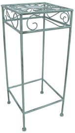 Statīvs puķu podiem Home4you Mint 40083, 25 cm x 25 cm x 60 cm, zaļa