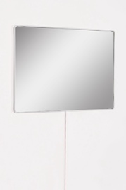Peegel Kalune Design Rectangular Led, valgustusega, peegel, 60 cm x 40 cm, valge