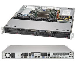 Serveri korpus Supermicro CSE-813MFTQC-350CB2, hall