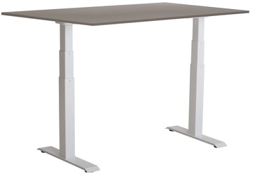 Компьютерный стол регулируемая высота Sunflex EasyDesk Adapt VI, белый/серый