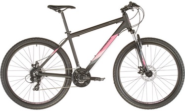 Велосипед горный Serious Rockville Disc, 27.5 ″, 17" (42 cm) рама, черный/розовый