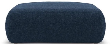 Пуф Micadoni Home Molino Boucle, темно-синий, 100 см x 100 см x 36 см