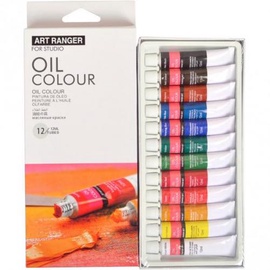 Dažai aliejiniai Avatar Oil Colour, 12 ml, įvairių spalvų, 12 vnt.