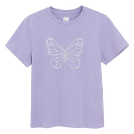 T-krekls pavasaris/vasara, meitenēm Cool Club CCG2820731, violeta, 134 cm