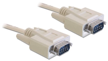 Kabelis Delock D-Sub - D-Sub 82983, balta, 10 m