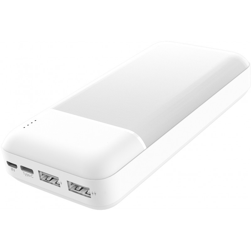 Зарядное устройство - аккумулятор Platinet PMPB20W706, 20000 мАч, белый