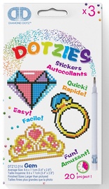 Kūrybos rinkinys Diamond Dotz Gem DTZ12.014, įvairių spalvų