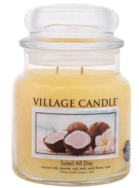 Svece aromātiskā Village Candle Soleil All Day, 105 h, 389 g, 215 mm x 120 mm