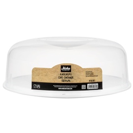 Kaitsekaas Maku Cake Container 10227753, 32 cm, läbipaistev, plastik