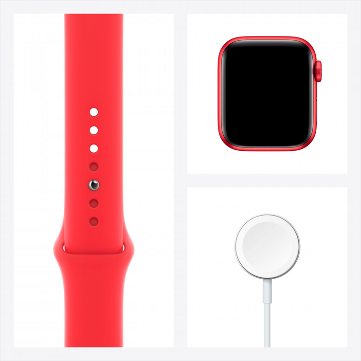 Умные часы Apple Watch 6 GPS 40mm, красный