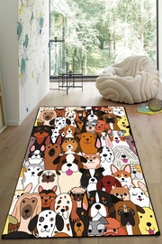 Ковровая дорожка Conceptum Hypnose Dogs 959CHL2194, многоцветный, 300 см x 80 см