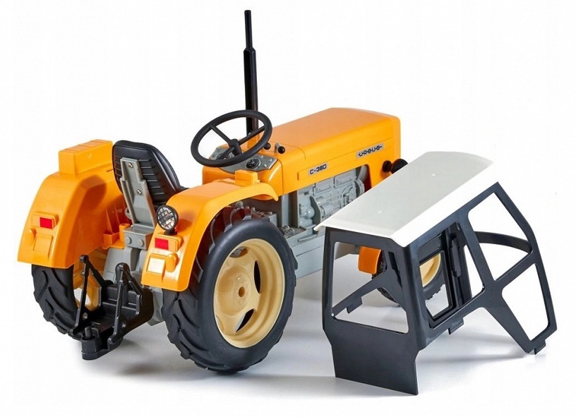 Rotaļu traktors ATA Double Eagle Manual Tractor Ursus C-360 DO-E238, 1:10, dzeltena