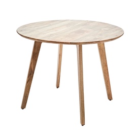 Обеденный стол Homla Solis Basic, коричневый, 100 см x 100 см x 76 см