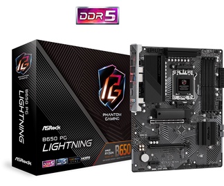 Pagrindinė plokštė ASRock B650 PG Lightning