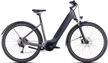 Elektriskais velosipēds Cube Nuride Hybrid Performance 500 Allroad, M, 28", 250 W, 4000 Ah, melna/grafīta