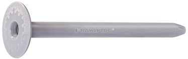 Dībelis Rawlplug R-Gok Telescopic Sleeve With Round Plate, 16.5 cm, pelēka