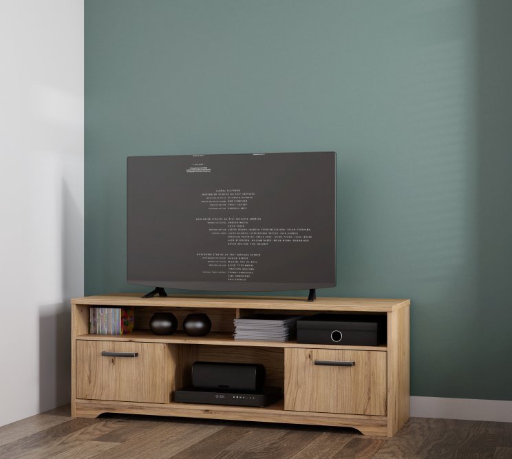 TV-laud Forte Joadakis, tamm, 42 cm x 149.6 cm x 54.8 cm