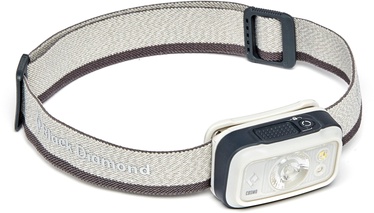 Pealamp Black Diamond Cosmo 300 Grey, IPX8