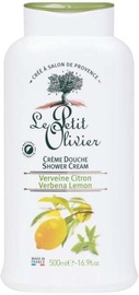 Dušas krēms Le Petit Olivier Verbena Lemon, 500 ml