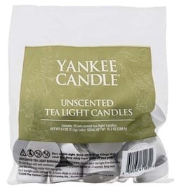 Svece tējas sveces Yankee Candle, 4 - 6 h, 290 g, 25 gab.
