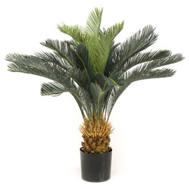 Kunsttaim potis VLX Cycas Revoluta Tree, roheline, 80 cm