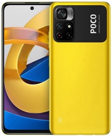 Mobiiltelefon Xiaomi Poco M4 Pro 5G, kollane, 4GB/64GB