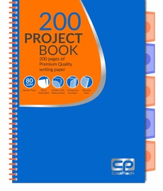 Sąsiuvinis CoolPack 52061CP, langeliais, A4, 200 lapų