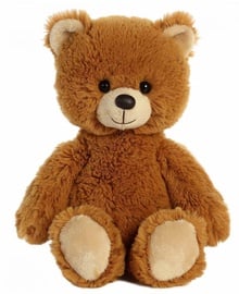 Mīkstā rotaļlieta Aurora Bear, brūna, 28 cm