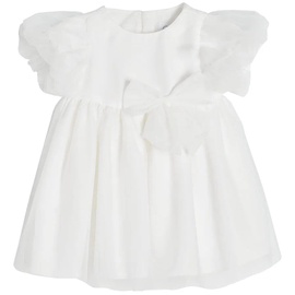 Платье, для девочек/для младенцев Cool Club Ribbon CCG2601283, белый, 104 см