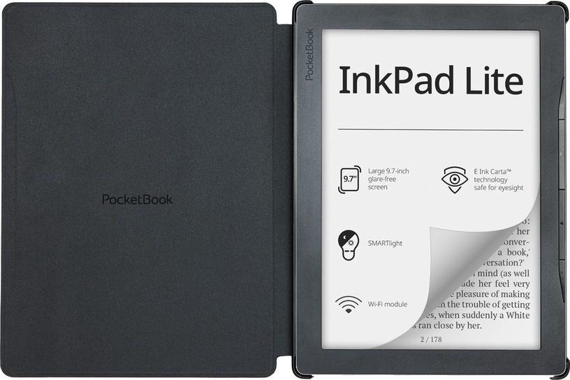 Чехол для планшета Pocketbook HN-SL-PU-970-BK-WW, черный, 9.7″