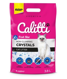 Kaķu pakaiši Calitti Crystal Fresh Blue, 3.8 l