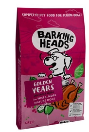 Kuiv koeratoit Barking Heads Golden Years BSR12, kanaliha, 12 kg