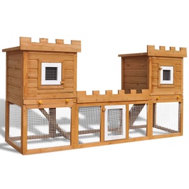 Puur närilisele VLX Large Rabbit Hutch, 1920 mm x 500 mm x 1010 mm