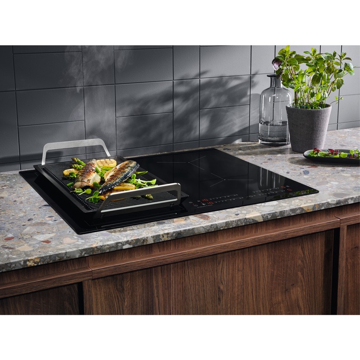 Индукционная плита Electrolux 600 serija „Bridge“ „Hob2Hood®“ EIV634