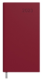 Darba kalendārs Timer Midi Memory, bordo, 16.7 cm x 9 cm