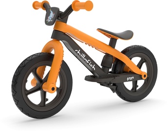 Балансирующий велосипед Chillafish BMXie 2, черный/oранжевый, 12″