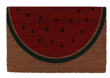 Durvju paklājs Conceptum Hypnose Watermelon, brūna/sarkana/zaļa, 400 mm x 600 mm
