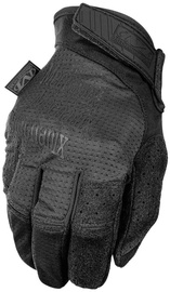 Darba cimdi pirkstaiņi Mechanix Wear Specialty Vent MSV-55-008, tekstilmateriāls/ādas imitācija/neilons, melna, S, 2 gab.